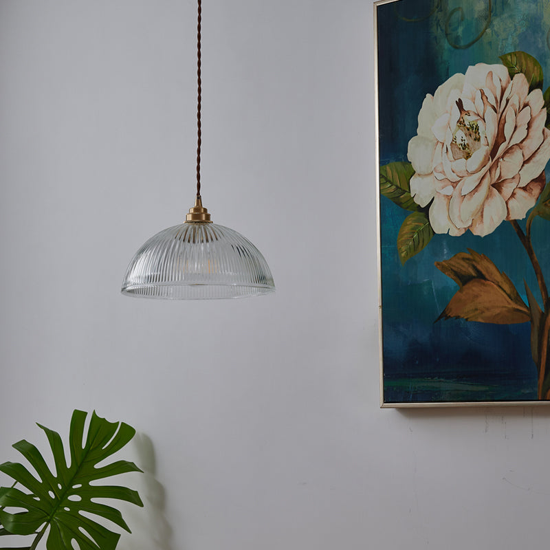 1 Lichtkuppel Hanging Lamp Kit Industrialglas Anhänger Licht für Esszimmer