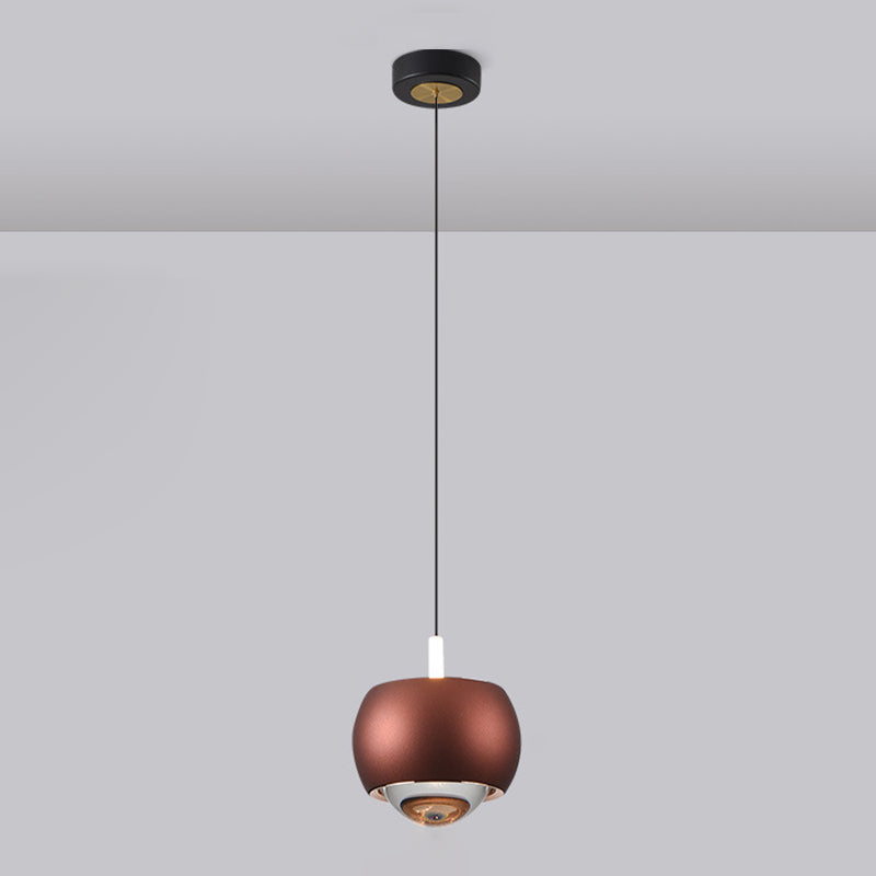 Runde Metallhänge anhänger Licht Nordic LED Suspension Anhänger Licht