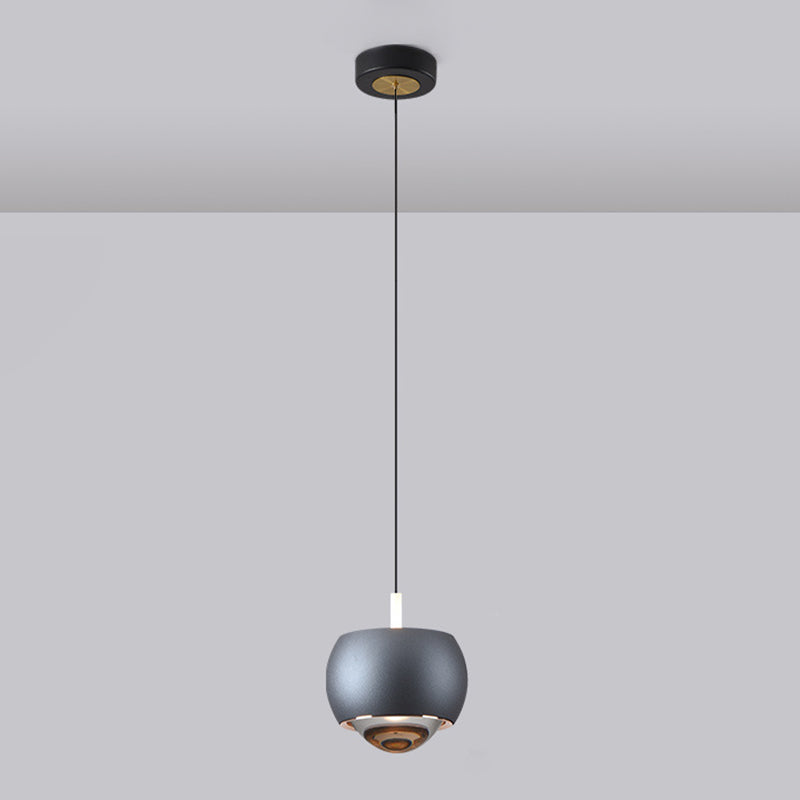Runde Metallhänge anhänger Licht Nordic LED Suspension Anhänger Licht