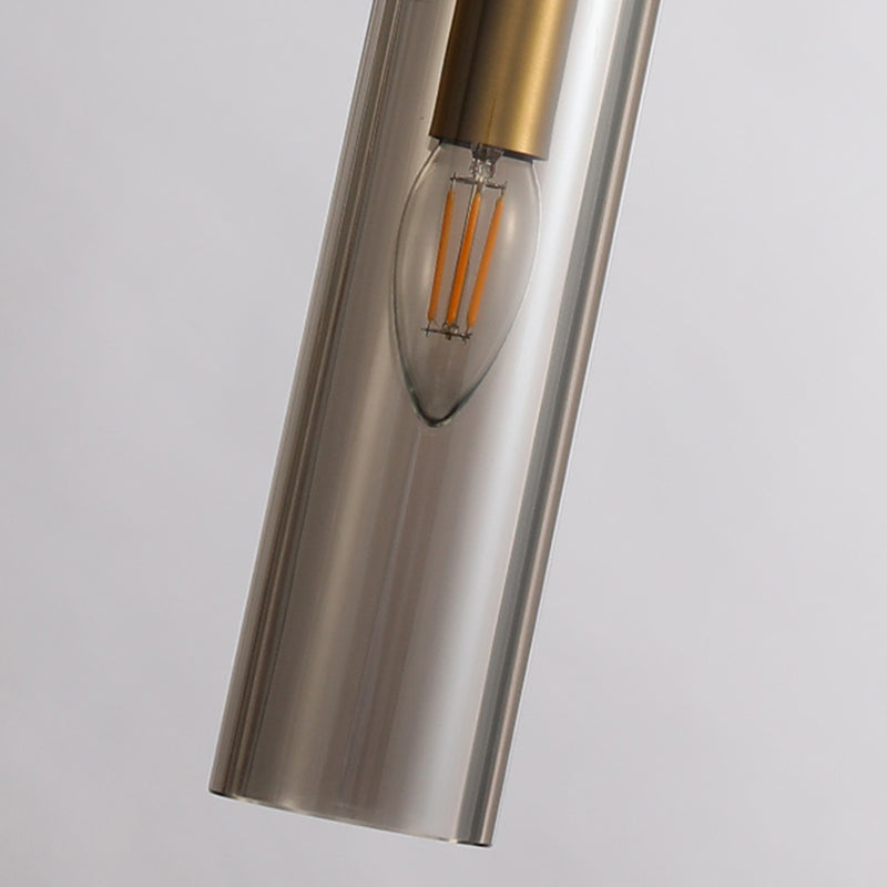 Modern Minimalist Hanging Light Crystal Pendant Lighting Fixture for Dining Room