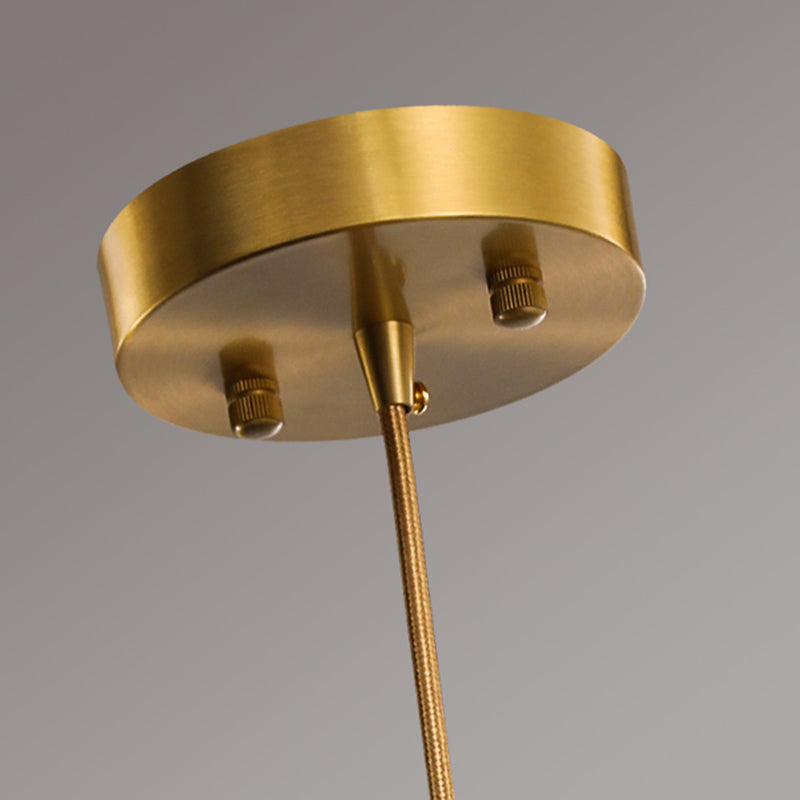 Modern Minimalist Hanging Light Crystal Pendant Lighting Fixture for Dining Room