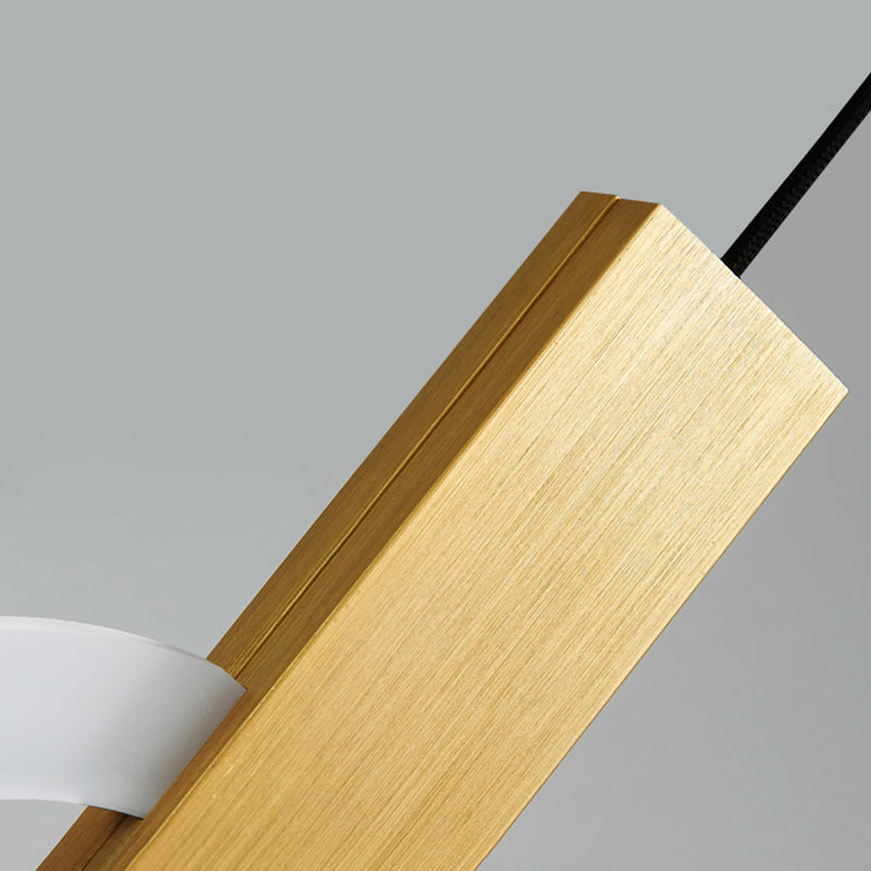 Circle Shape Metal Pendant Lights Modern Style Hanging Lamps