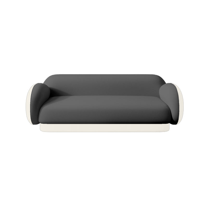 Modern Macaroon Sofa Pillow Top Arm Standard Tight Back Sofa for Apartment