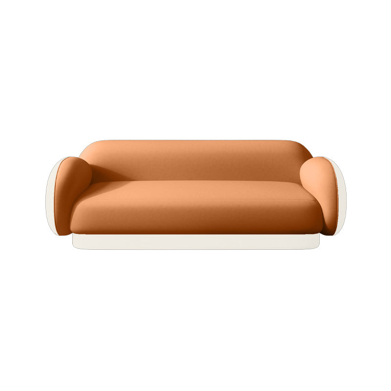 Modern Macaroon Sofa Pillow Top Arm Standard Tight Back Sofa for Apartment