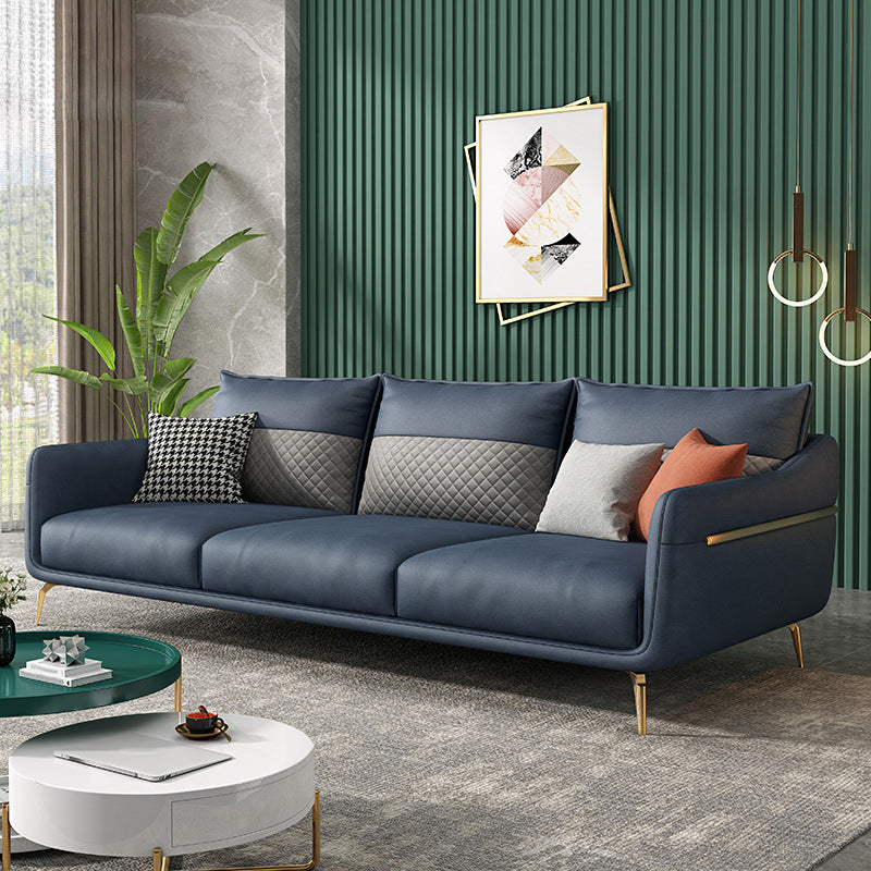 Moderner Stil Charles von London Latex/Schwamm Sitz gefülltes Massivholz -Basisofa gefüllt