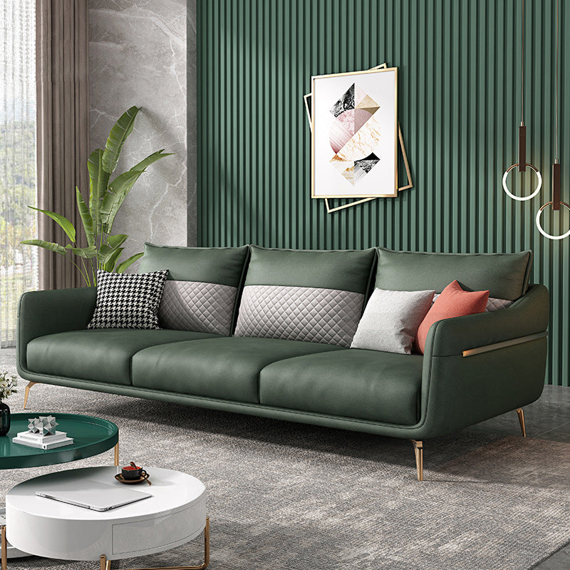 Moderner Stil Charles von London Latex/Schwamm Sitz gefülltes Massivholz -Basisofa gefüllt