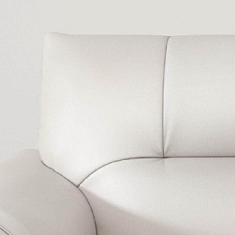 Ultra-Modern Sewn Pillow Back Sofa 33.46"H Pillow Top Arm Wear Resistance Sofa