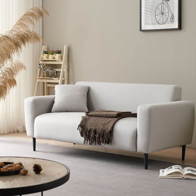 Modernism Square Arm Sofa 3-Seater 29.13" D x 27.56" H Loveseat
