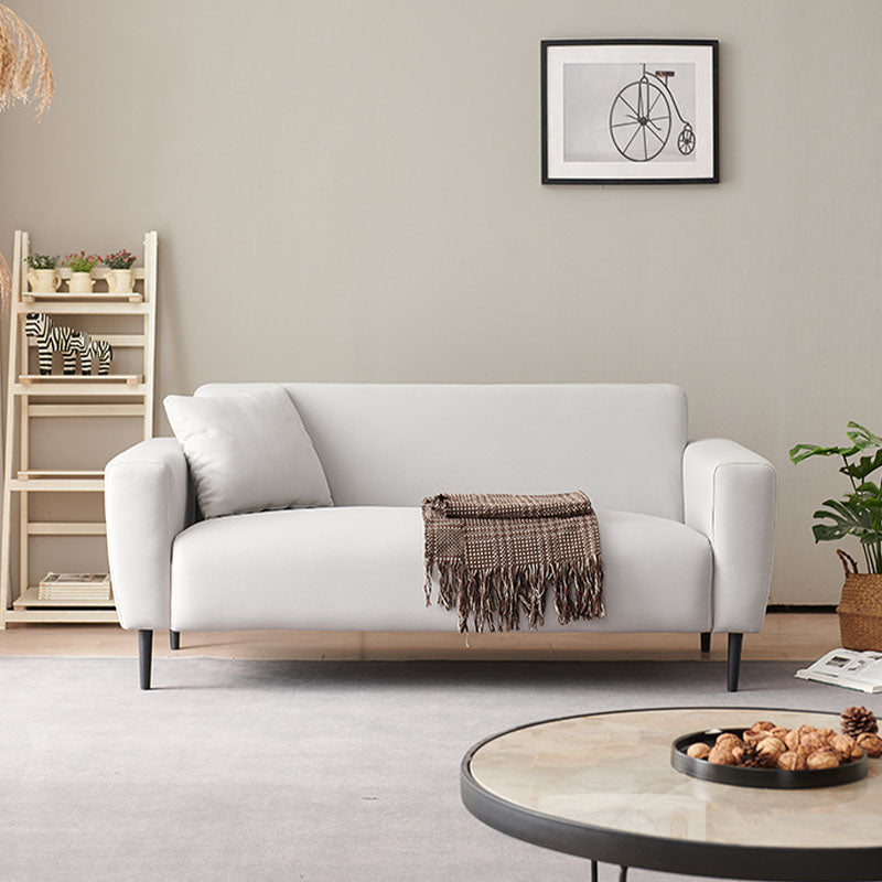 Modernism Square Arm Sofa 3-Seater 29.13" D x 27.56" H Loveseat