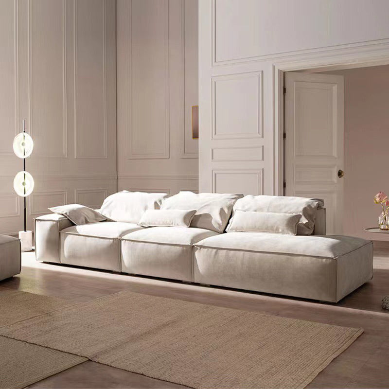 Stationary Living Room Square Arm Standard Contemporary Seating