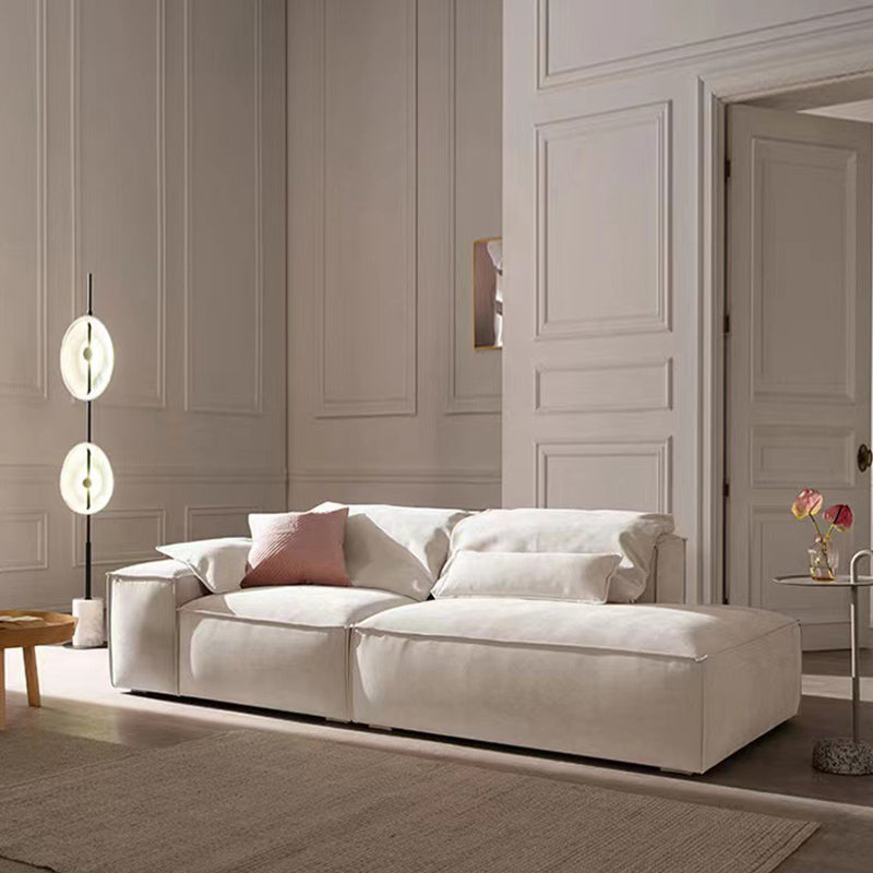 Stationary Living Room Square Arm Standard Contemporary Seating