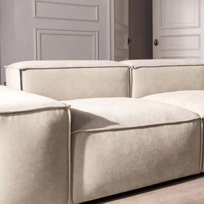 Stationary Living Room Square Arm Standard Contemporary Seating