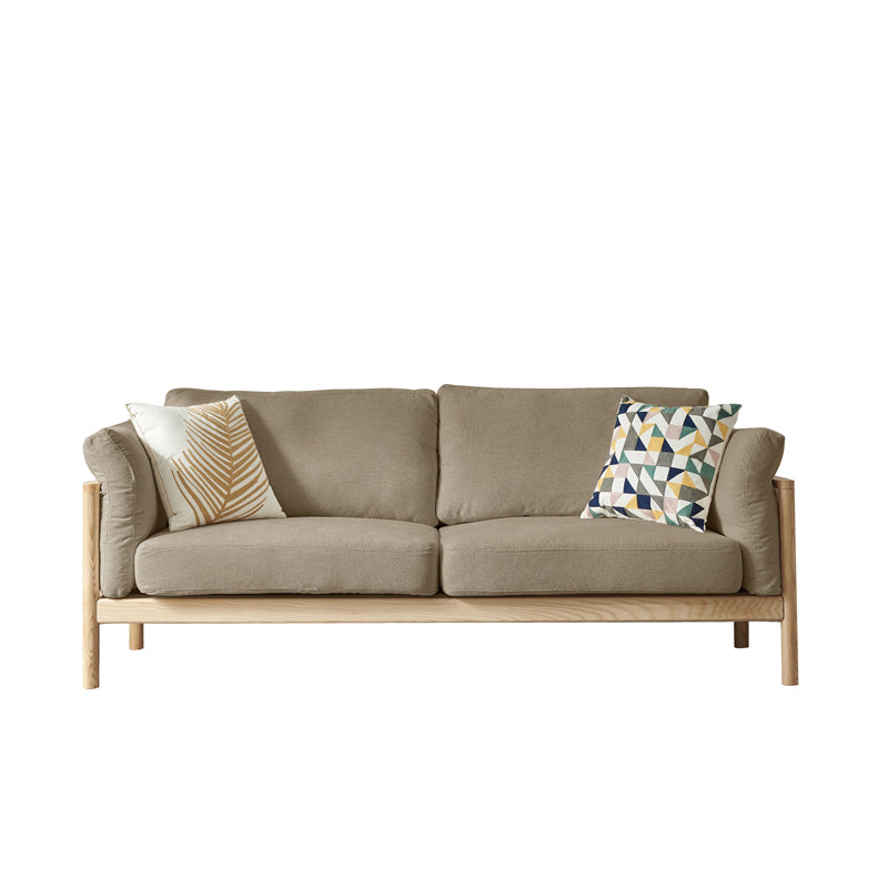 Canapé arrière en vrac contemporain 32,68 "High Pillow Top Top Tissu Fabric pour le salon