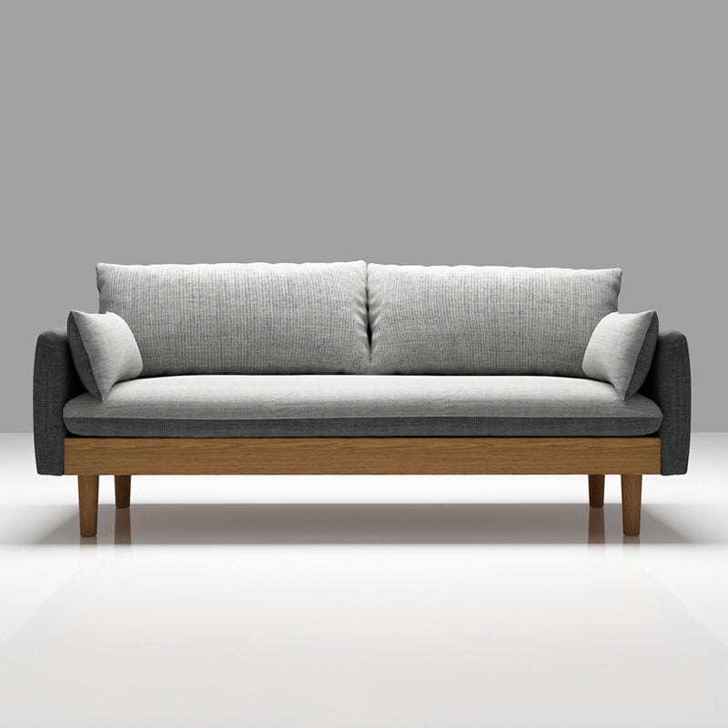 Coton Cotton Coton Coton Haut SOFA 29.53 "High Loose Back Coverred Sofa