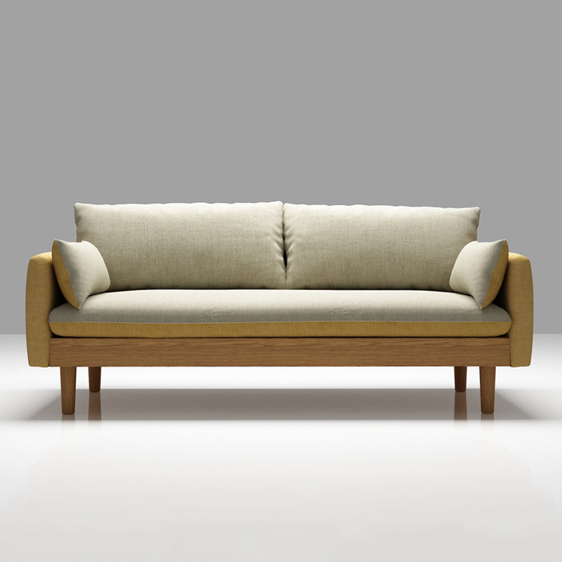 Coton Cotton Coton Coton Haut SOFA 29.53 "High Loose Back Coverred Sofa