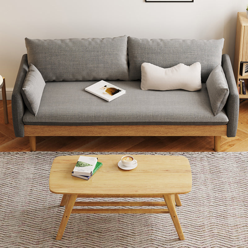 Coton Cotton Coton Coton Haut SOFA 29.53 "High Loose Back Coverred Sofa