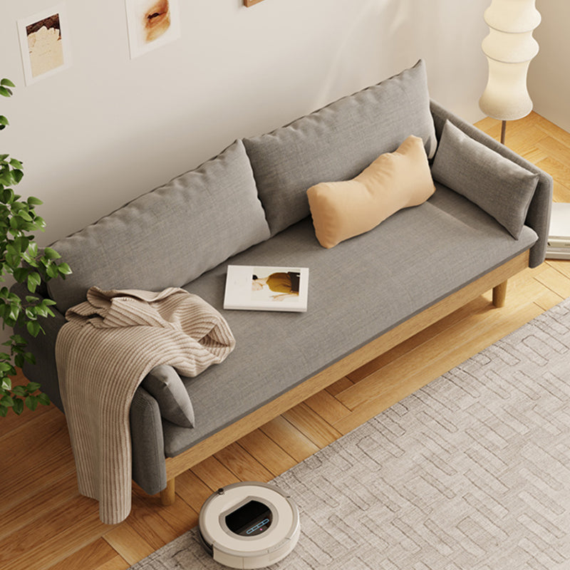 Coton Cotton Coton Coton Haut SOFA 29.53 "High Loose Back Coverred Sofa