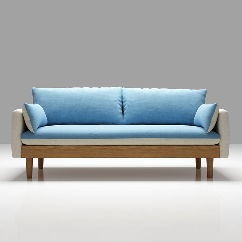 Coton Cotton Coton Coton Haut SOFA 29.53 "High Loose Back Coverred Sofa