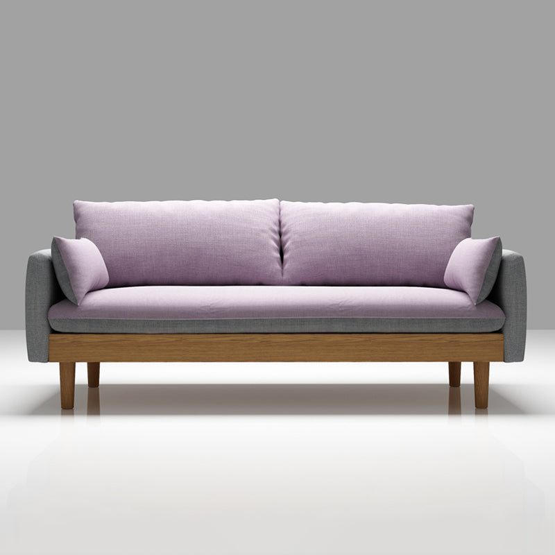 Coton Cotton Coton Coton Haut SOFA 29.53 "High Loose Back Coverred Sofa