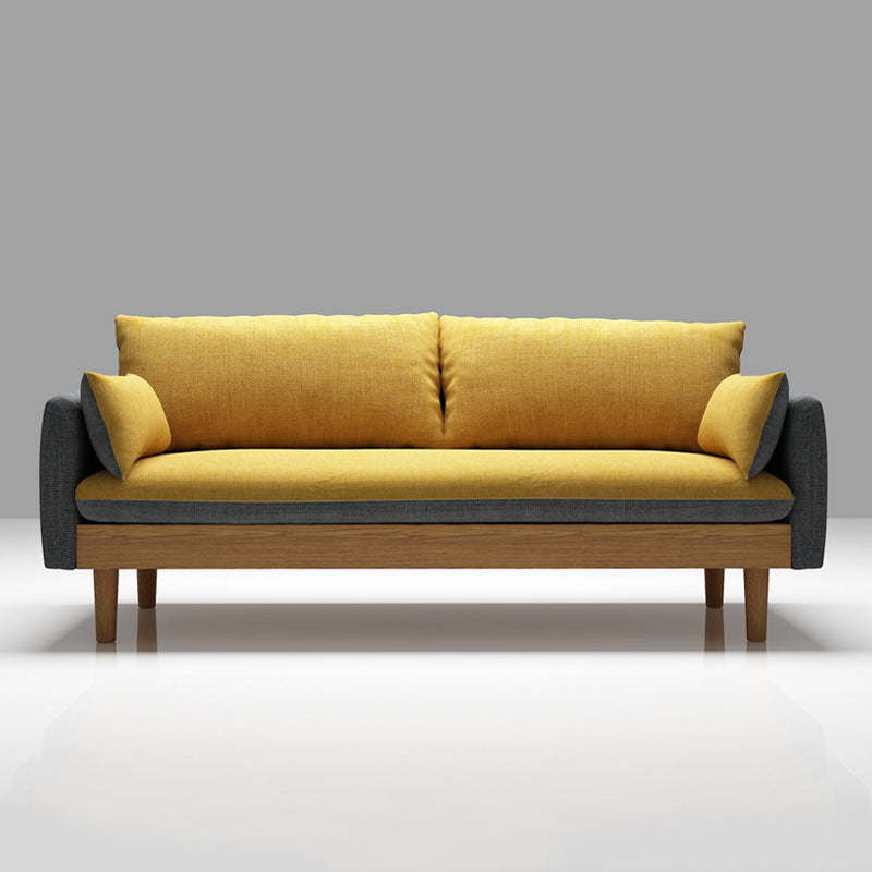 Coton Cotton Coton Coton Haut SOFA 29.53 "High Loose Back Coverred Sofa
