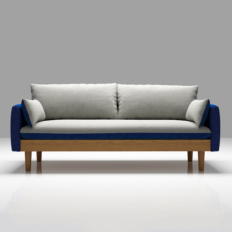 Coton Cotton Coton Coton Haut SOFA 29.53 "High Loose Back Coverred Sofa