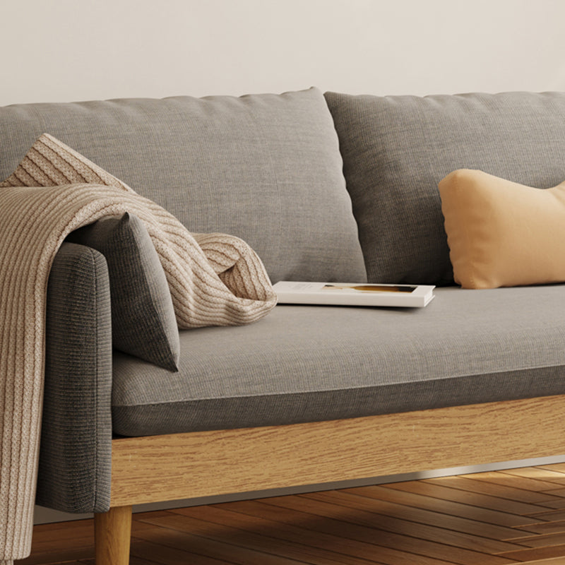 Coton Cotton Coton Coton Haut SOFA 29.53 "High Loose Back Coverred Sofa
