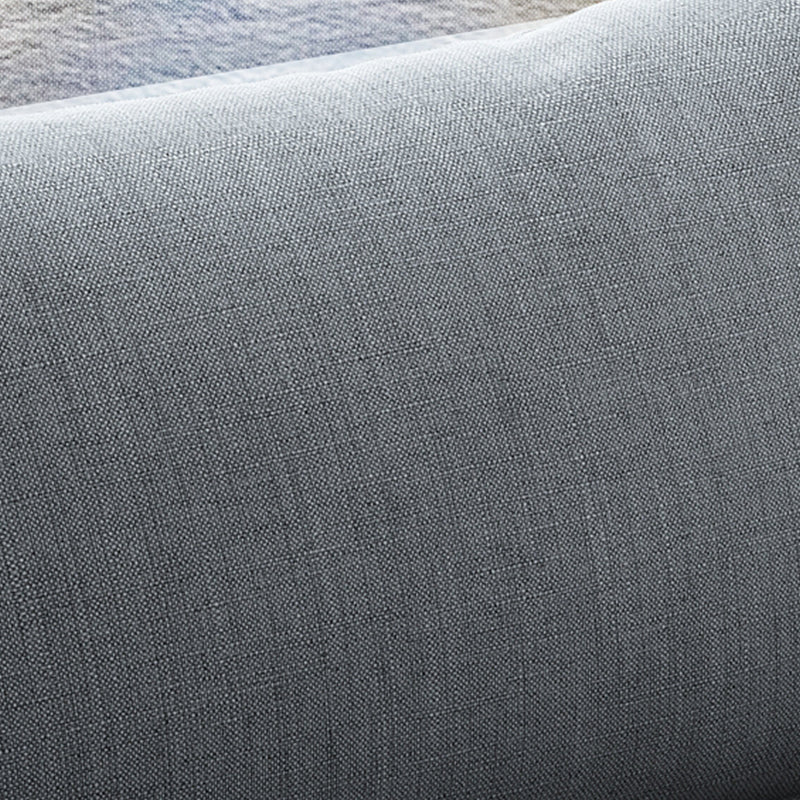 Contemporary Fabric Loose Back Sofa 31.5"High Pillow Top Arm Sofa for Apartment
