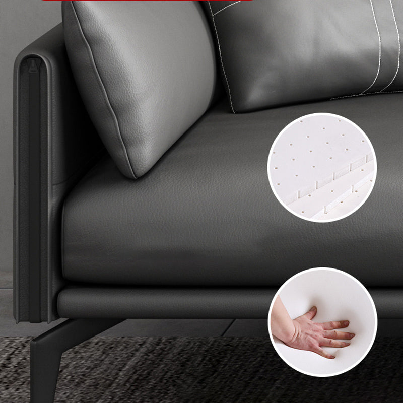Living Room Contemporary Pillow Top Arm Standard Pillows Sofa Chaise