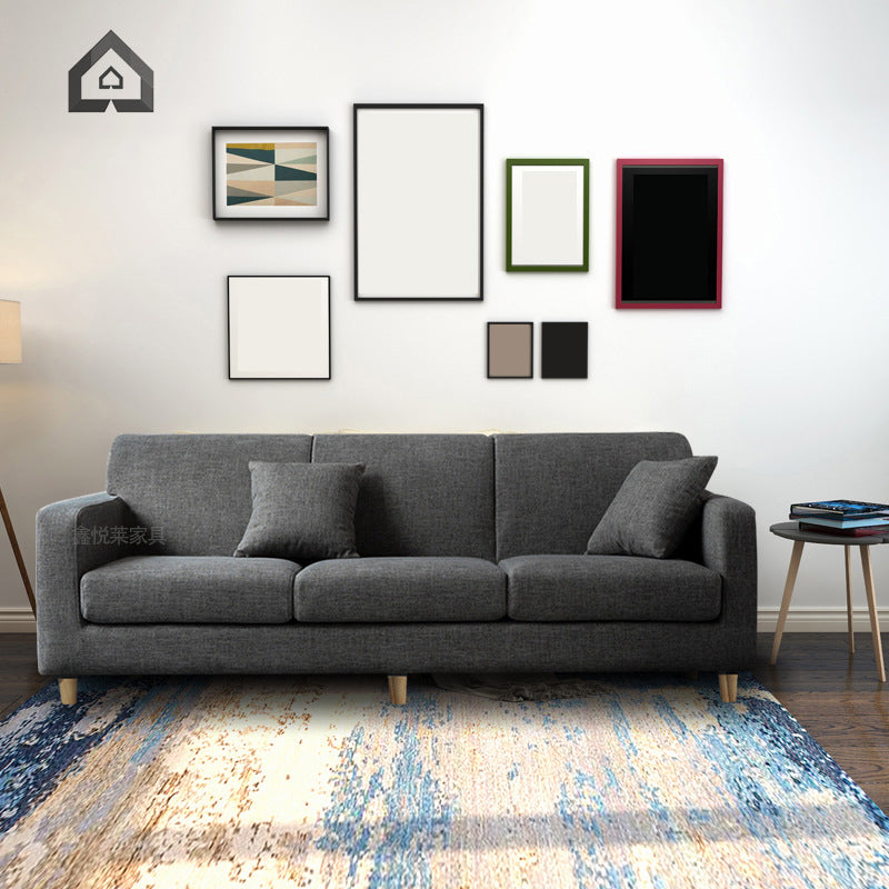Polnisches Finish Sofa Square Arm Sofa für Bonusraum und Wohnzimmer