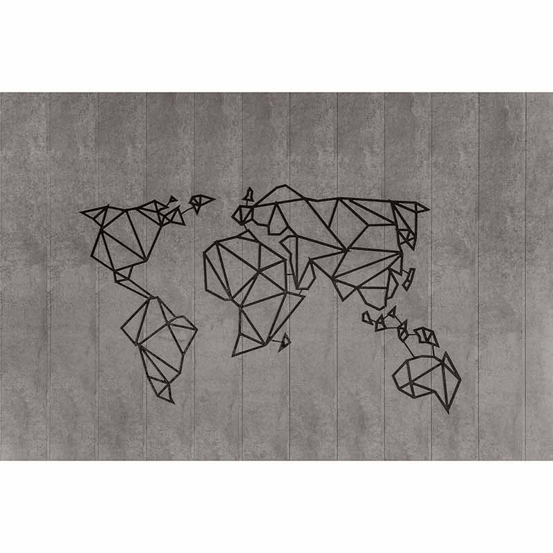 Photography Environment Friendly Mural Wallpaper Map Bedroom Wall Mural