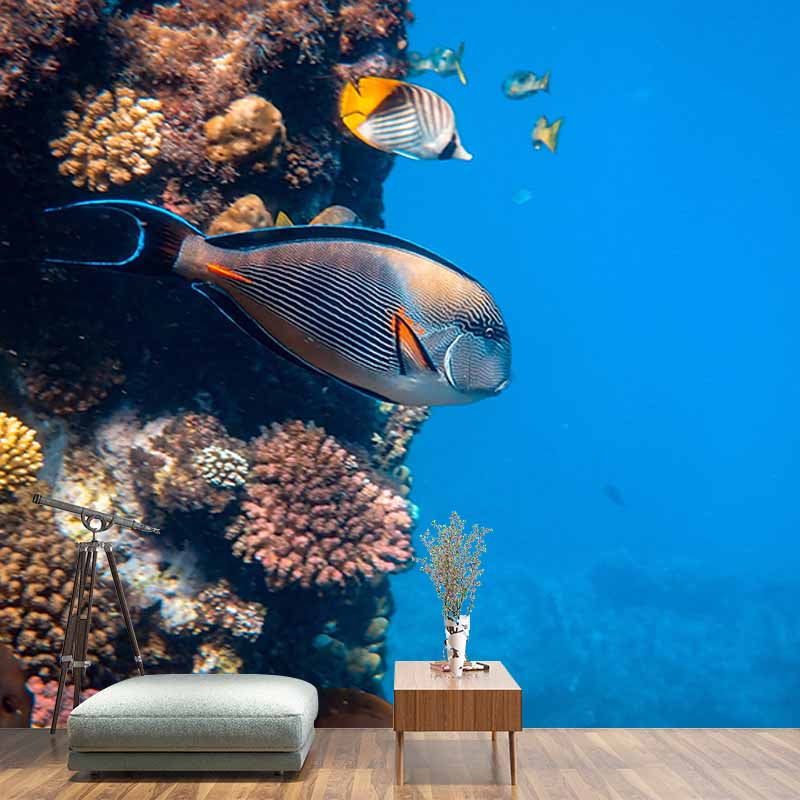 Beautiful Photography Mural Wallpaper Marine Organism Indoor Wall Mural