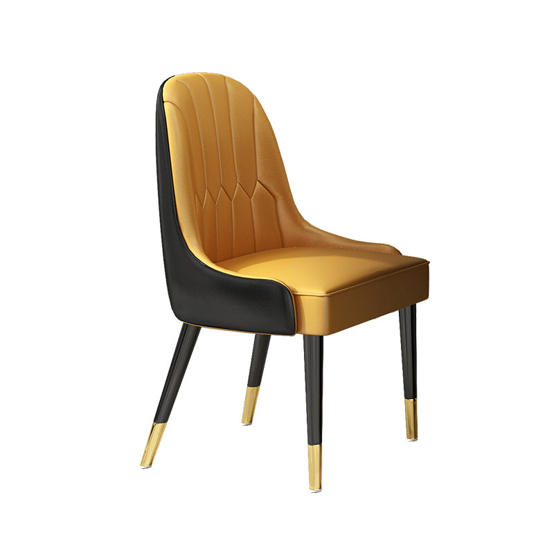 Glam 1/4/7 Pieces Round Dinette Set Sintered Stone Top Dining Table Set with Turntable