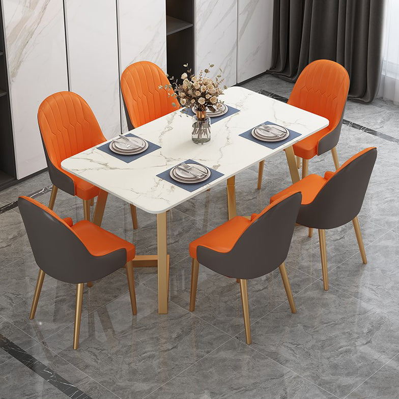 Traditional Luxury Rectangle Dining Table Double Pedestal Furniture for Indoor
