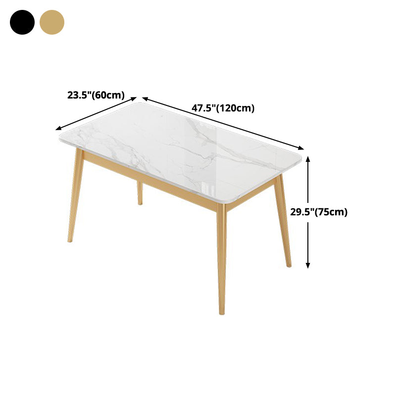 Traditional Luxury Rectangle Dining Collection 4-foot Stone Furniture