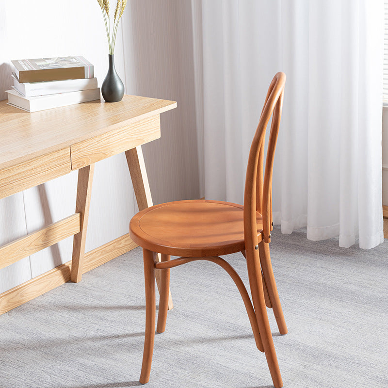 Wood Traditional Kitchen Dining Room Side Chair Windsor Back Chair