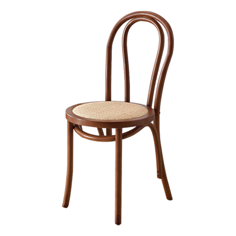 Traditional Wood Kitchen Dining Room Side Chair Windsor Back Chair