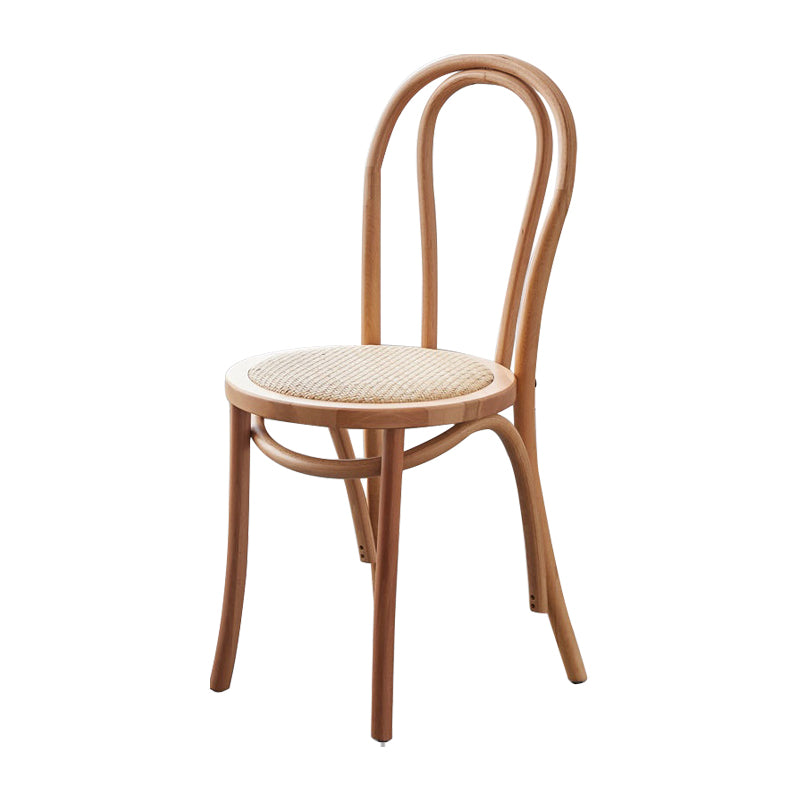Traditional Wood Kitchen Dining Room Side Chair Windsor Back Chair