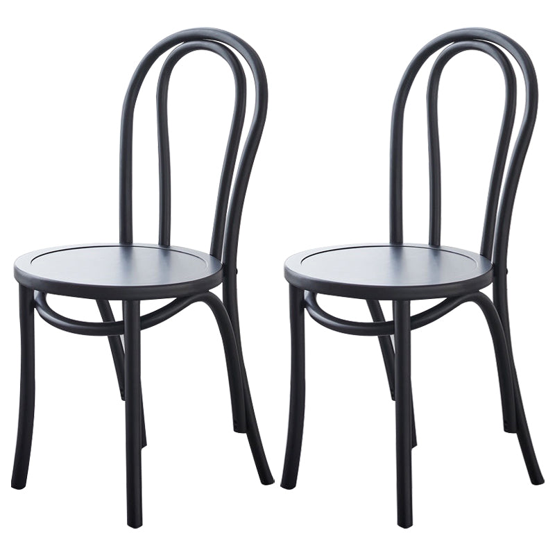 Traditional Wood Kitchen Dining Room Side Chair Windsor Back Chair