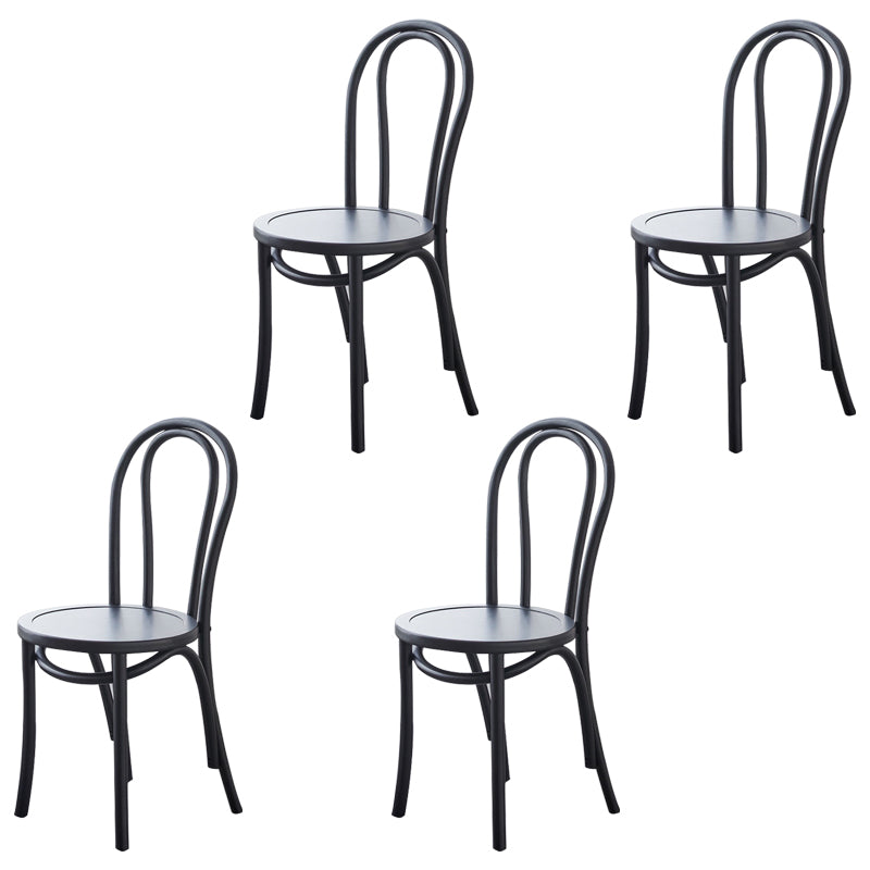 Traditional Wood Kitchen Dining Room Side Chair Windsor Back Chair