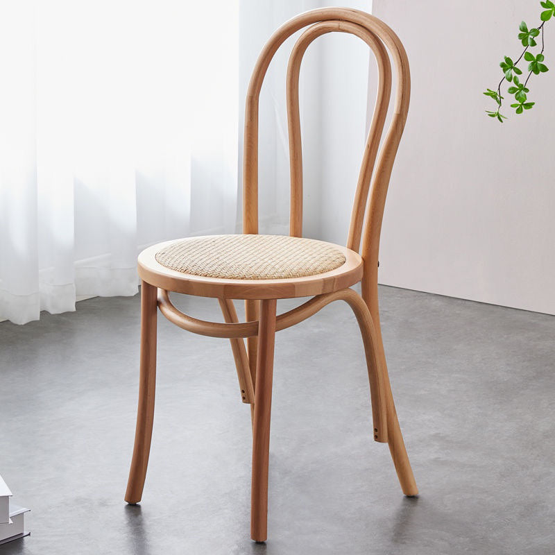 Traditional Wood Kitchen Dining Room Side Chair Windsor Back Chair