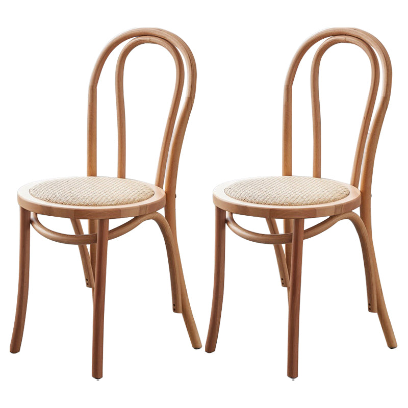 Traditional Wood Kitchen Dining Room Side Chair Windsor Back Chair