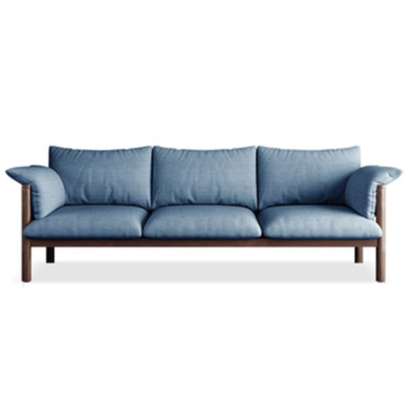 Zeitgenössisches Quadratarm Standard -Sofa mit Stirnkissen für Wohnzimmer, Wohnung