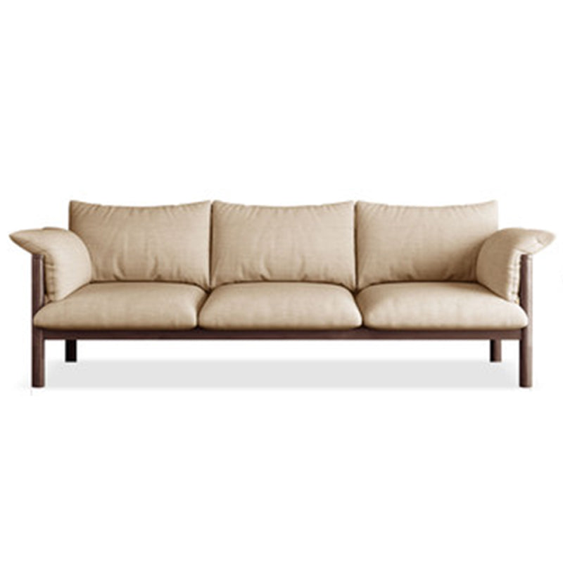 Zeitgenössisches Quadratarm Standard -Sofa mit Stirnkissen für Wohnzimmer, Wohnung
