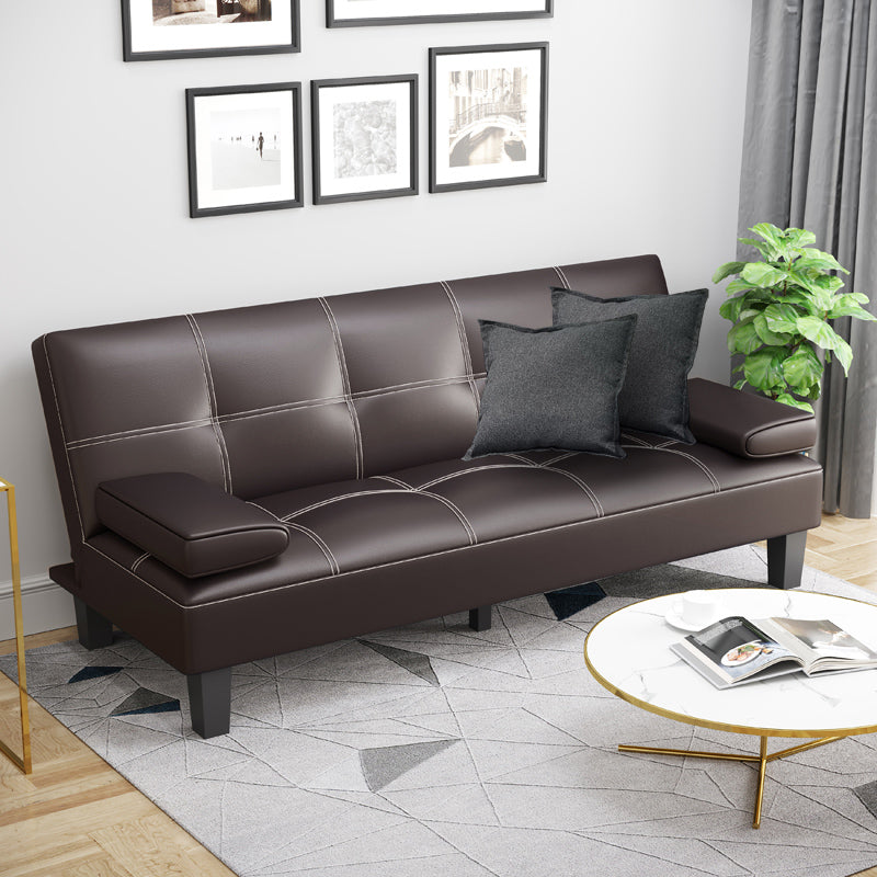 Bizcocho de cuero de faux de galletas con resistencia al desgaste y plegable para la sala de estar