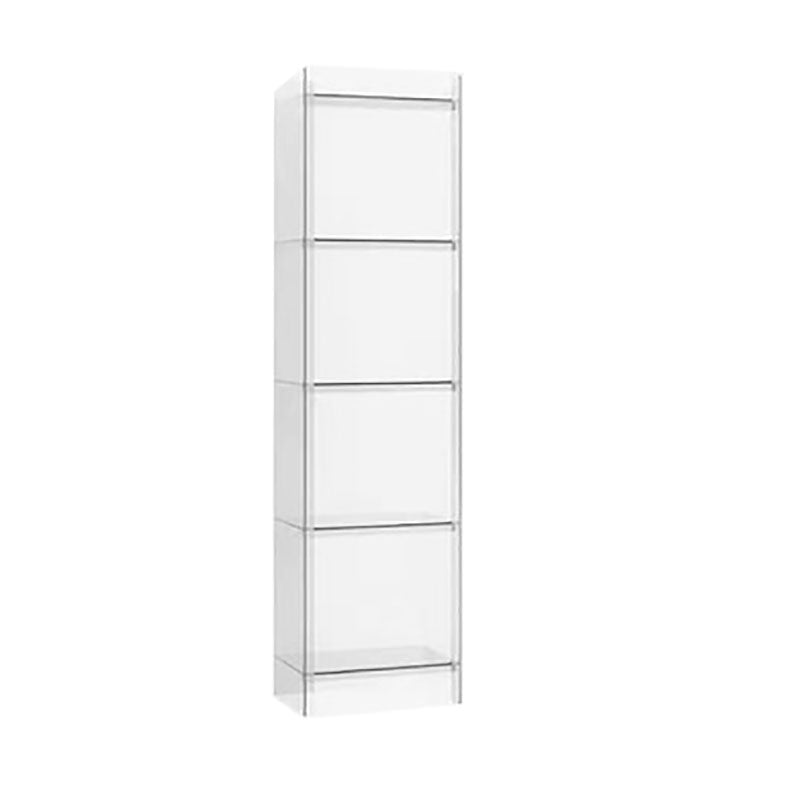 Libreria standard verticale acrilico glam chiuso.