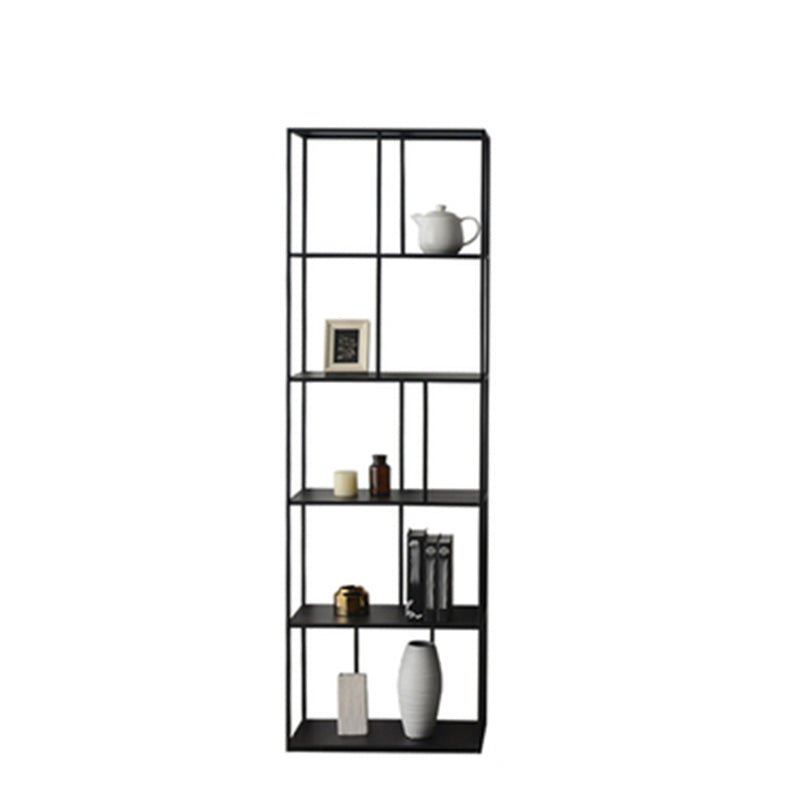 Open Back Bookshelf Glam Style Bookshelf für Studienraum und Heimbüro