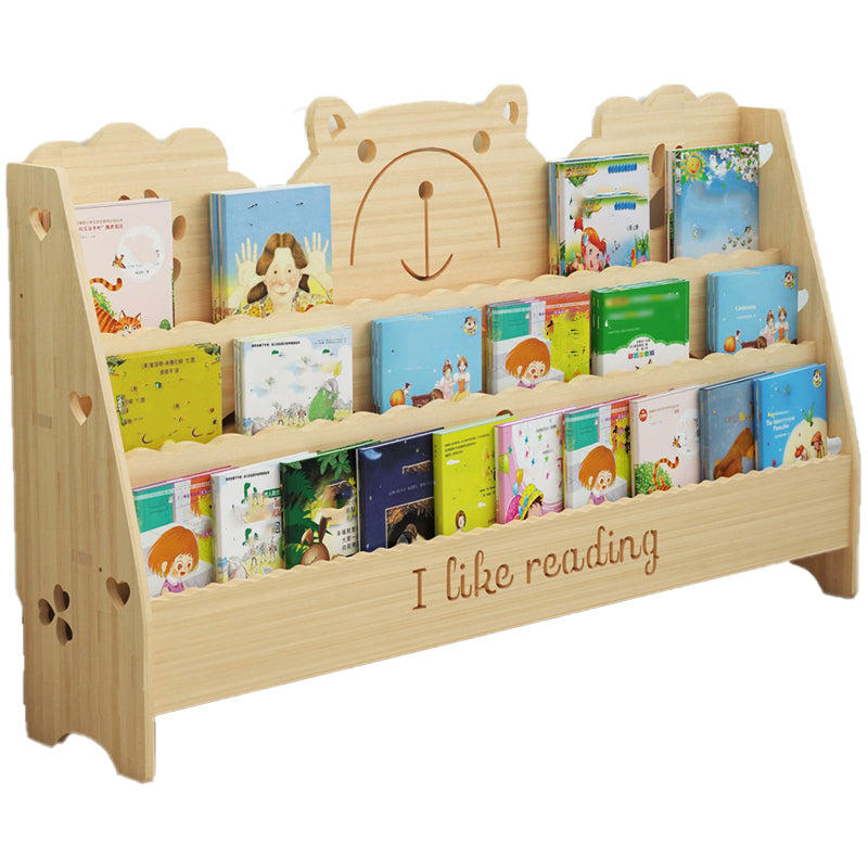 Libreria in stile scandinavo chiuso la libreria in legno massiccio per casa e ufficio