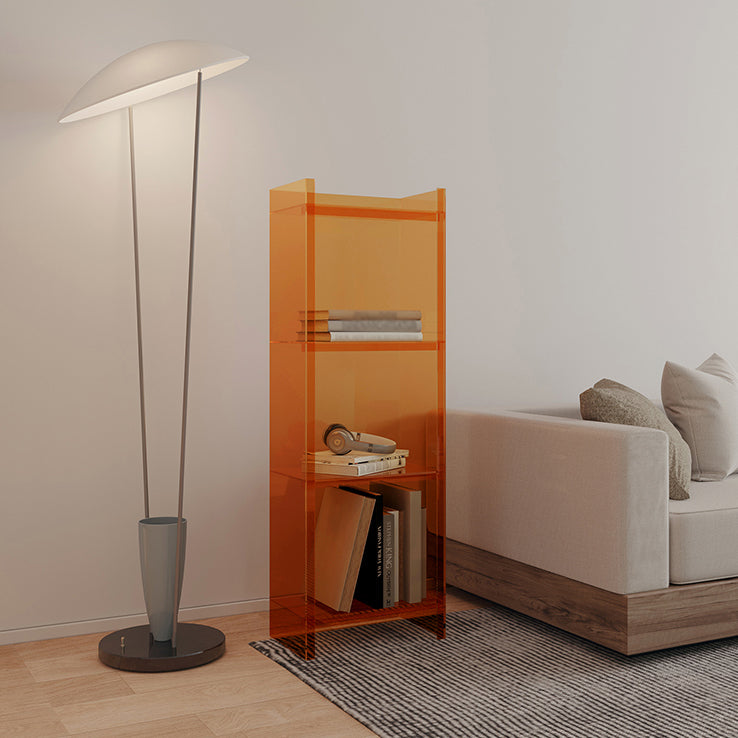 Libreria standard acrilica scandinava chiusa libreria verticale