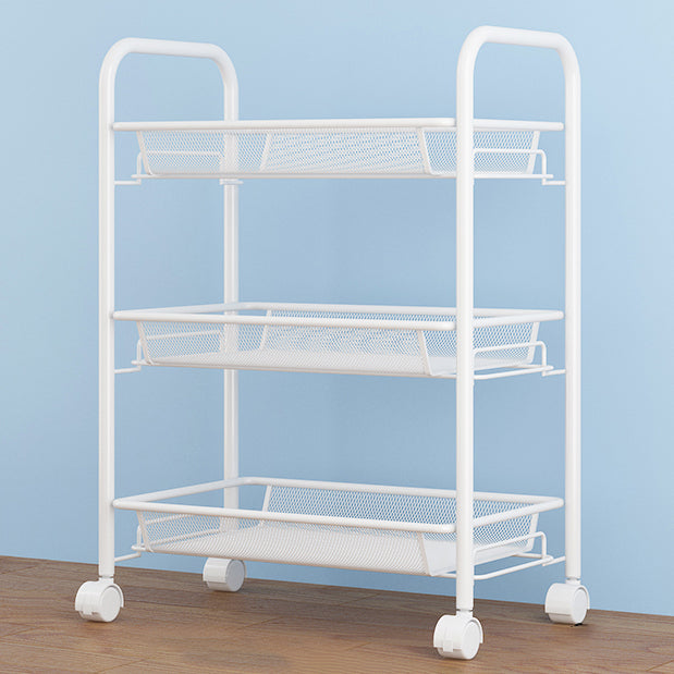 Estantería de acero industrial etagere estantería vertical abierta con ruedas de jarra