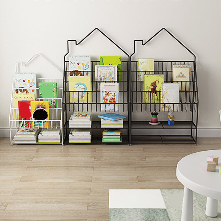 Industrial Metal Ladder Bookshelf Closed Back Iron Bookshelf für Zuhause